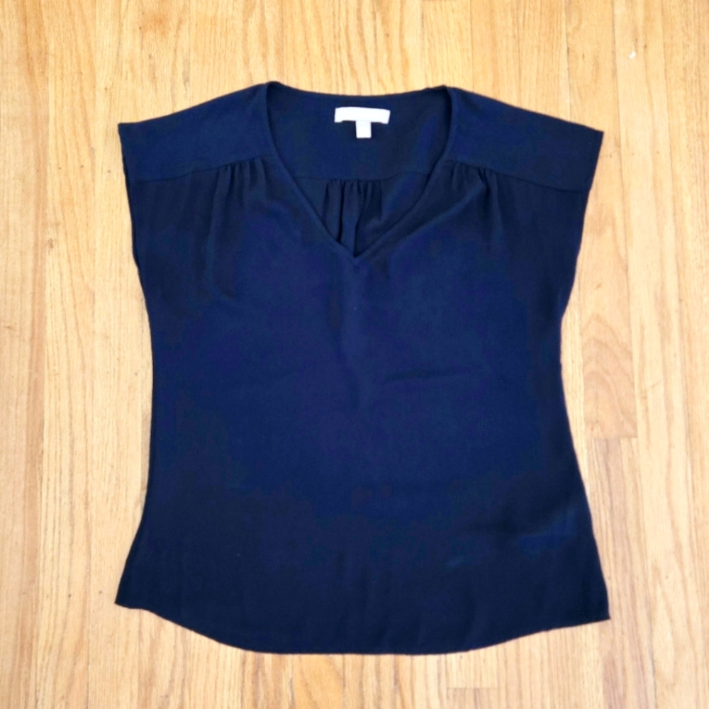 Banana Republic sheer women's blouse.